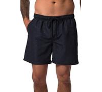 Jay-PI Short de Bain Jay-PI, Collection Beachwear. Taille élastique et Micro-imprimé Bleu Marine 7XL 823233130-7XL
