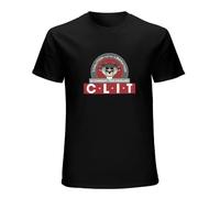 Jay & Silent Bob C.L.I.T. Funny Movie Logo Dogma Film Kevin Smith Clerks Short Sleeve T-Shirt Black XXXL