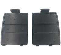 Jayamer Couvercle de porte arrière gauche et droite pour console Sega Game Gear GG (Noir)
