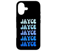 Jayce Retro Name Stack Design Coque pour iPhone 17