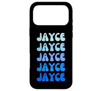 Jayce Retro Name Stack Design Coque pour iPhone 17 Pro Max