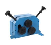 JAYEUW Cintreuse circulaire manuelle universelle - 3 rouleaux pour fer en cuivre - Appareil de cintrage à 360° - Rayon de courbure minimum de 70 mm pour acier rond de 1/2" et fer à bande de 1/4"