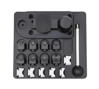 JAYEUW Kit de cintrage de bagues pour cintreuse de bagues 12/14/16/18/20/22 mm Machine à cintrer les bagues manuelle Outil de cintrage