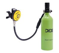 JAYEUW Mini bouteille de plongée 1 l - Mini bouteille d'oxygène portable - Kit de plongée de voyage - Bouteille de plongée portable - Réservoir d'oxygène - Kit de plongée - Mini bouteille de plongée