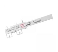 JAYIOLA 2x Règle PVC PD, Outil de Mesure Léger et Réglable, Flexible et Multifonctionnel