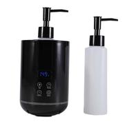 JAYIOLA 3 Pièces Chauffe-Huile de Massage, Appareil de Chauffage Portable, Chauffe-Bouteille et Chauffe-Lotion en Matériau PP, Affichage LED Tactile, Approprié pour Salon, Voyage, Noir