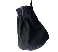 JAYIOLA Chaussette Diffuseur Sèche-cheveux Bouclé pour Une Utilisation de avec Une Bande élastique, Maille Noire