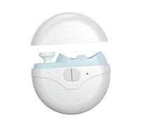 JAYIOLA Coupe-ongles électrique portable à trois réglages pour tous les âges, Blanc