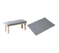 JAYIOLA Coussin de Soutien Aux Ongles pour La Manucure, Repos En Bois pour Les Professionnels, Gris