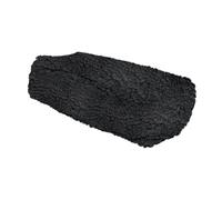 JAYIOLA Couvre-genou Coussin Genouillet Coussin Moelleux Adulte Housse Genouillère Accessoire Marcheur En Peluche Polyester Lavable Adapté à La Récupération B, Noir