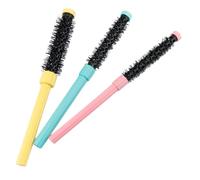 JAYIOLA Lot de 3 Peignes à Cheveux En Rouleau pour Cheveux Courts, Bouclés, Raides, épais, Hommes et Femmes