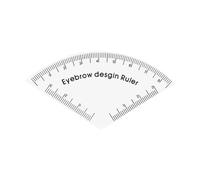 JAYIOLA Pochoir à Sourcils Polyvalent, Rapide, Professionnel, Règle Réutilisable