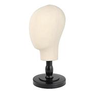 JAYIOLA Tête de Mannequin pour Adultes, Porte-chapeaux Autoportant Polyvalent pour Accessoires de Salon de Magasin