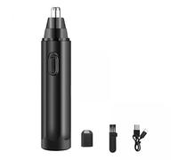 JAYIOLA Tondeuse électrique pour Le Nez et Les Sourcils, 4 Pièces, Portable, Rasage Des Poils Du Nez, pour Hommes et Femmes, et Indolore, Multifonctio