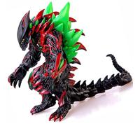Jaykenixo Dragon Figure King of the Monsters 13 5 pouces de la tete - a - Tail 8 pouces de haut joints mobiles Serie de films d'action Soft Vinyl