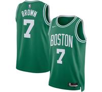 Jaylen Brown Boston Celtics NBA Kids Youth 8-20 Green Icon Edition Swingman Jersey, Vert, 14-16