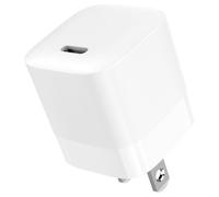 JAYM - Adaptateur secteur - 30 Watt - 3 A - PD (24 pin USB-C) - blanc - Etats-Unis