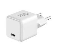 JAYM - Adaptateur secteur - compact, rapide, GaN, certifié GRS - 35 Watt - 3 A - PD/PPS, QC (24 pin USB-C) - blanc