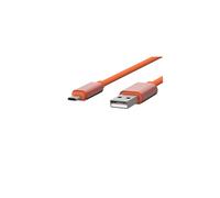 JAYM Câble USB vers Lightning 2.4A - 1,7 mètres - Collection Pop - Orange