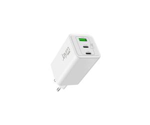 JAYM Chargeur USB-C 100W GaN, Adaptateur Secteur Charge Rapide, 2 Ports USB-C + USB-A, pour MacBook Pro/Air, iPhone 17/16/15, Samsung Galaxy S26/S25/S24,A57,A37,Z,Z Fold, XIAOMI, iPad, PC Portable