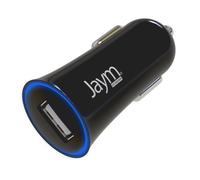 Jaym Chargeur Voiture USB-A 5W 1A Compact et Léger avec Parasurtenseur Noir
