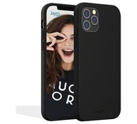 Jaym – Coque silicone premium pour Apple iPhone 13 Pro Max – 100% silicone & microfibre – Noir