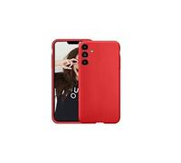 JAYM - Coque Silicone Premium Rouge pour Samsung Galaxy A54 5G -100% Silicone et Microfibre - Renforcée et Ultra Doux