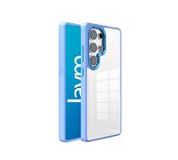 Jaym - Coque Bumper - Compatible avec [ Galaxy S25 Fe (5G) ] - Bleu