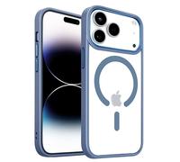 Jaym - Coque Bumper - Compatible avec [ iPhone 17 Pro ] - Bleu