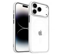 Jaym - Coque Bumper - Compatible avec [ iPhone 17 Pro Max ] - Blanc