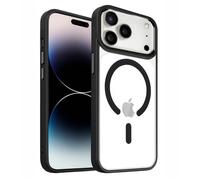 Jaym - Coque Bumper - Compatible avec [ iPhone 17 Pro ] - Noir