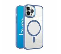 COQUE BUMPER COMPATIBLE MAGSAFE POUR IPHONE 13 / 14 - BLEU - JAYM®