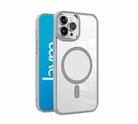 JAYM - Coque Bumper - Compatible Magsafe - Compatible avec [ iPhone 16 Pro Max ] - Gris