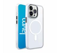JAYM - Coque Bumper - Compatible Magsafe - Compatible avec [ iPhone 16e ] - Blanc