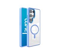 JAYM Coque Bumper Magnétique MagSafe Bleu pour Galaxy S26 Ultra - Renforcée