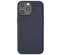 Jaym Coque pour Apple iPhone 12 Pro Max Premium Silicone Microfibre Bleu