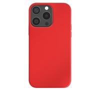 JAYM - Coque Silicone Premium Rouge pour Apple iPhone 15 Pro [Compatible Magsafe] 100% Silicone et Microfibre - Renforcée et Ultra Doux