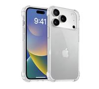 JAYM Coque pour iPhone 17 Pro Max - Coque renforcée/résistante - Anti-Chute 2m - Protection Transparente