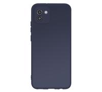 Coque pour Samsung Galaxy A03 4G Premium Silicone Microfibre Bleu