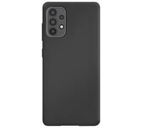 Jaym Coque pour Samsung Galaxy A32 5G Premium Silicone Microfibre Noir