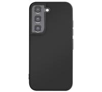 JAYM - Coque Silicone Premium Noire pour Samsung Galaxy S21 FE -100% Silicone et Microfibre - Renforcée et Ultra Doux