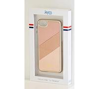 JAYM Coque Premium Made in France Compatible Apple IPHONE X Gold Full Rose