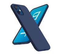 JAYM - Coque Silicone Bleu pour [ Galaxy S25 FE ] - 100% Silicone et Microfibre - Renforcée et Ultra Doux