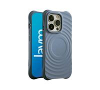 JAYM - Coque Silicone Premium denim Blue compatible [Apple iPhone 16] - 100% Silicone et Microfibre - Renforcée et Ultra Doux