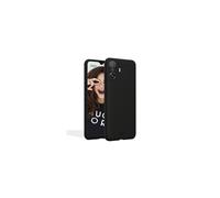 Jaym Coque premium pour Xiaomi 14 Classic – Silicone et microfibre – Noir