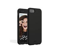 COQUE PREMIUM SILICONE ET MICROFIBRE POUR APPLE IPHONE 7 / 8 / SE 2020 (4G) / SE 2022 (5G) NOIRE - JAYM® CLASSIC®