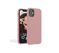 Coque Silicone Premium Rose Sable pour Apple iPhone 14 Plus -100% Silicone et Microfibre - Renforcée et Ultra Doux