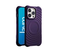 JAYM - Coque Silicone Premium Violet compatible [Apple iPhone 13 ou 14] - 100% Silicone et Microfibre - Renforcée et Ultra Doux