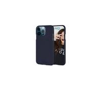 JAYM - Coque Silicone Soft Feeling Bleue pour Apple iPhone 12 Pro Max (6.7) Finition Silicone Toucher Ultra Doux