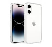 JAYM Coque de protection iPhone 17 – TPU souple transparente, anti-jaunissement, anti-bulles
